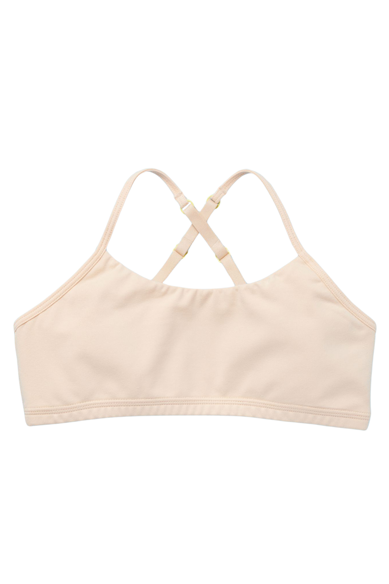 Ladybug Cotton Bra, Main, color, Beige