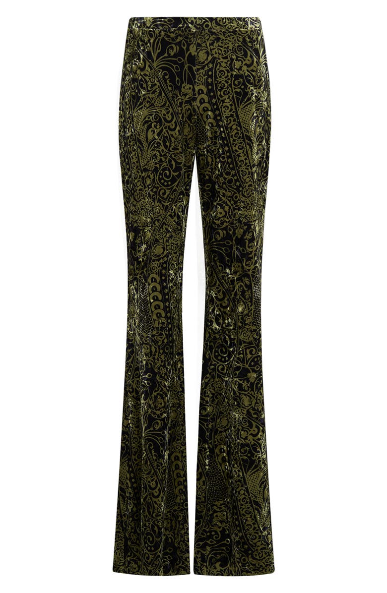 DVF Ruthette Paisley Velvet Pants, Alternate, color, 