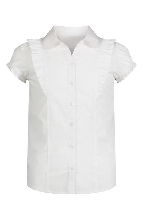 Kids' Ruffle Polo (Big Kid)