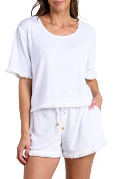 Copricostume La Blanca – Abito Mini A Maniche Corte, Donna