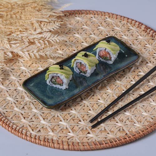 Porto Brasil Rectangular Platter Small Set Of 4 In Green