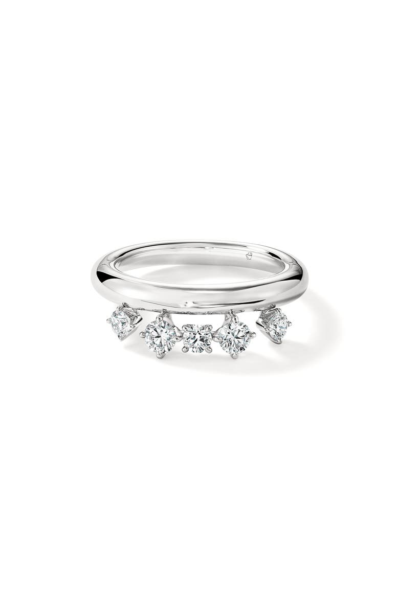 Barre Floating Diamond Ring, Alternate, color, WHITE GOLD