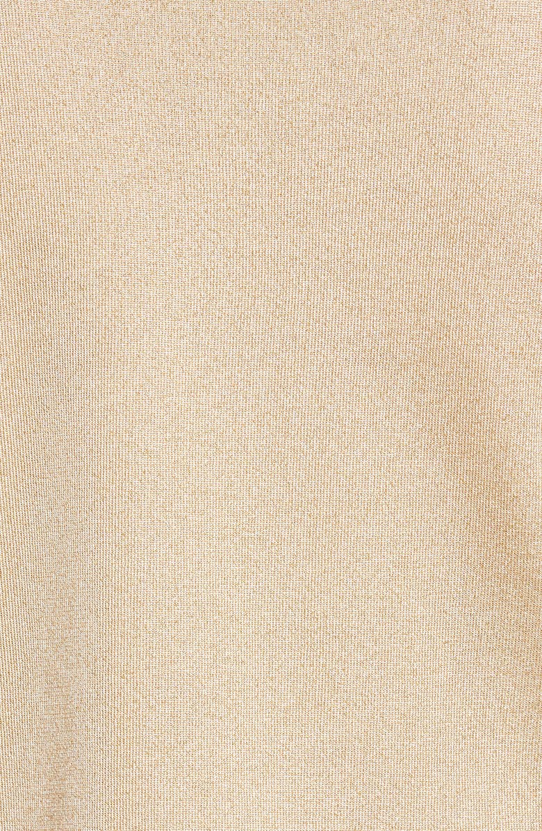 Ming Wang Scoop Neck Shell, Alternate, color, Gold