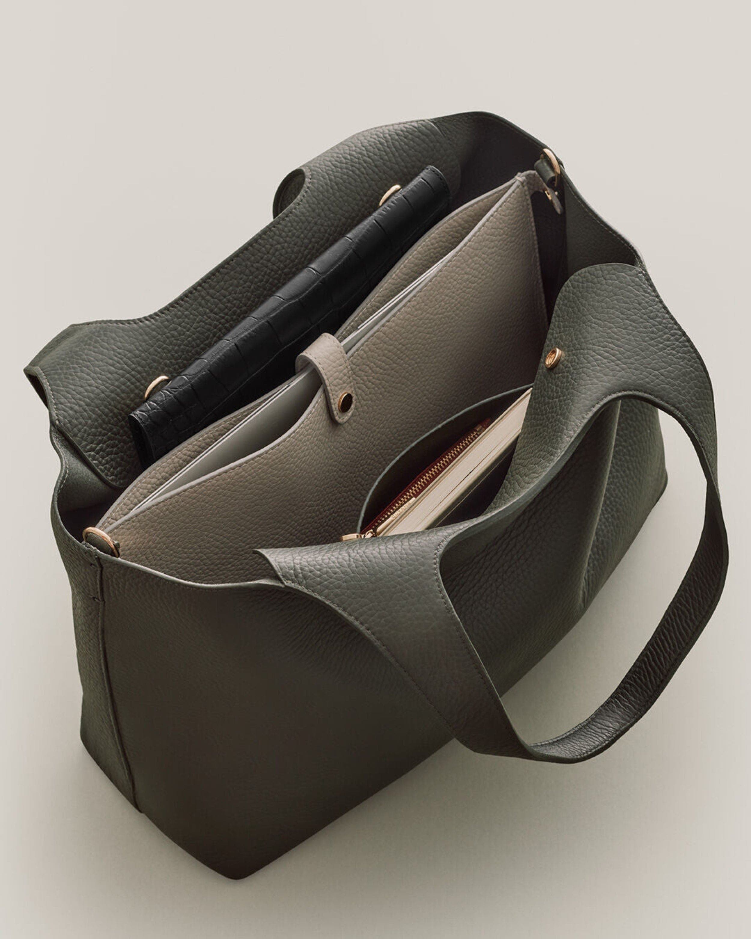 Cuyana System Tote 13-inch, Alternate, color, Mocha