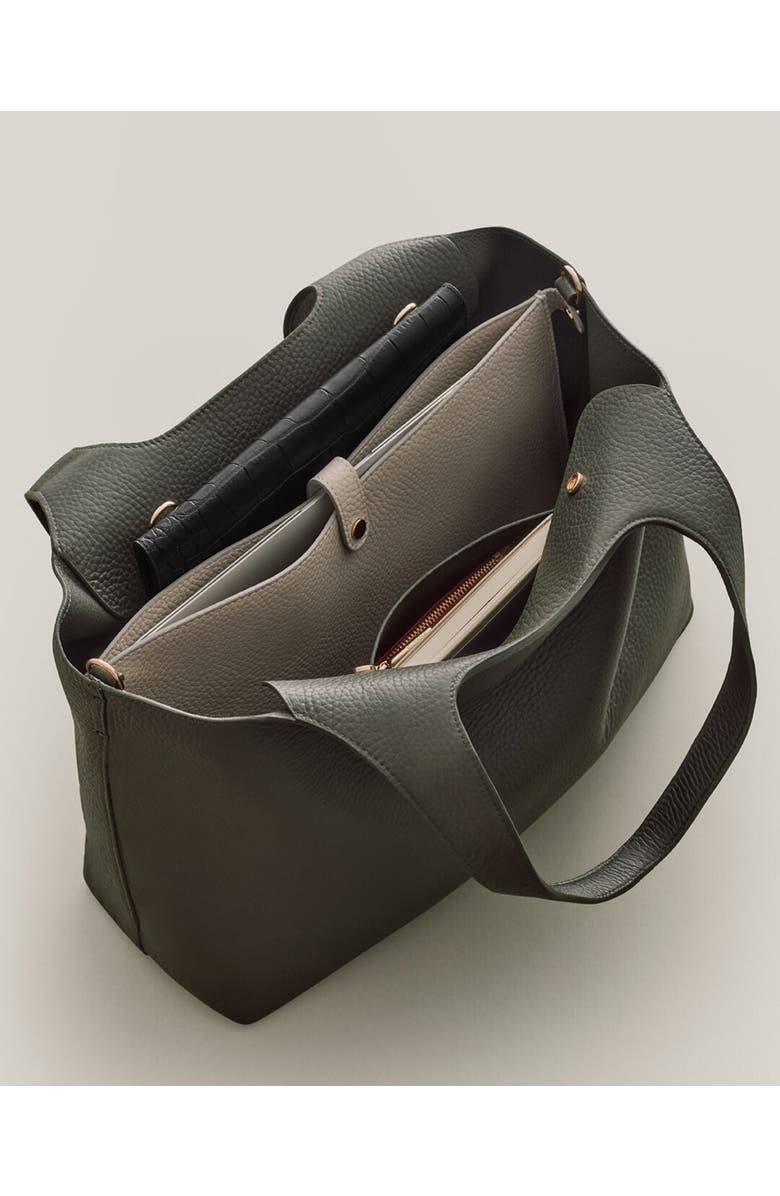 Cuyana System Tote 13-inch, Alternate, color, Mocha