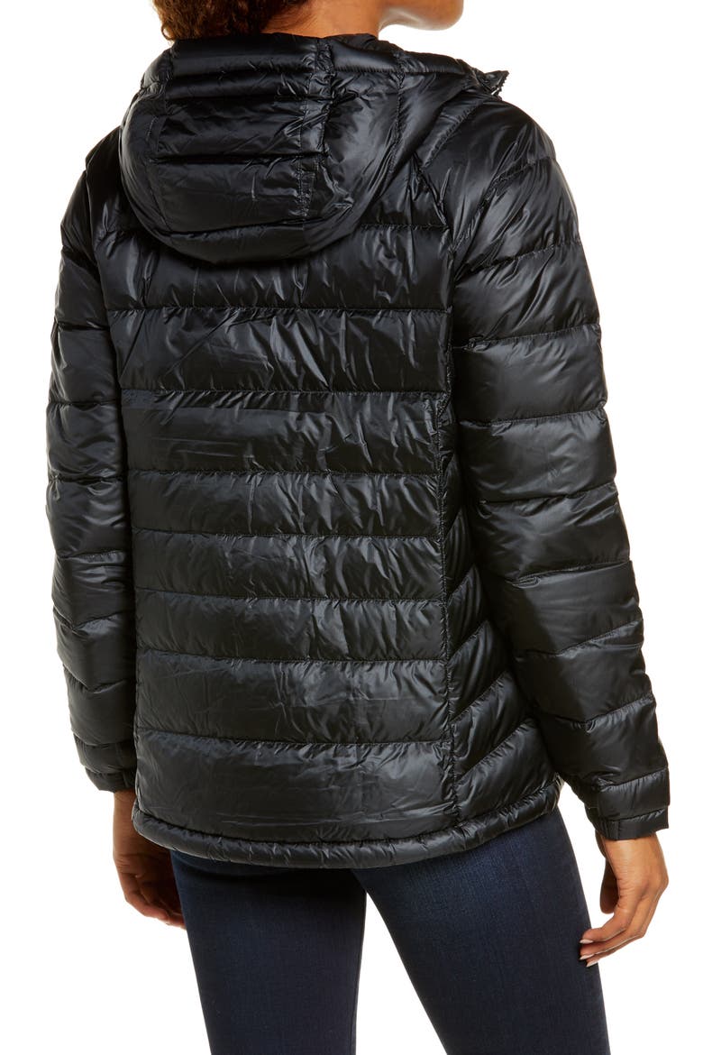 Ultralight 850 Fill Power Down Hooded Jacket, Alternate, color, BLACK