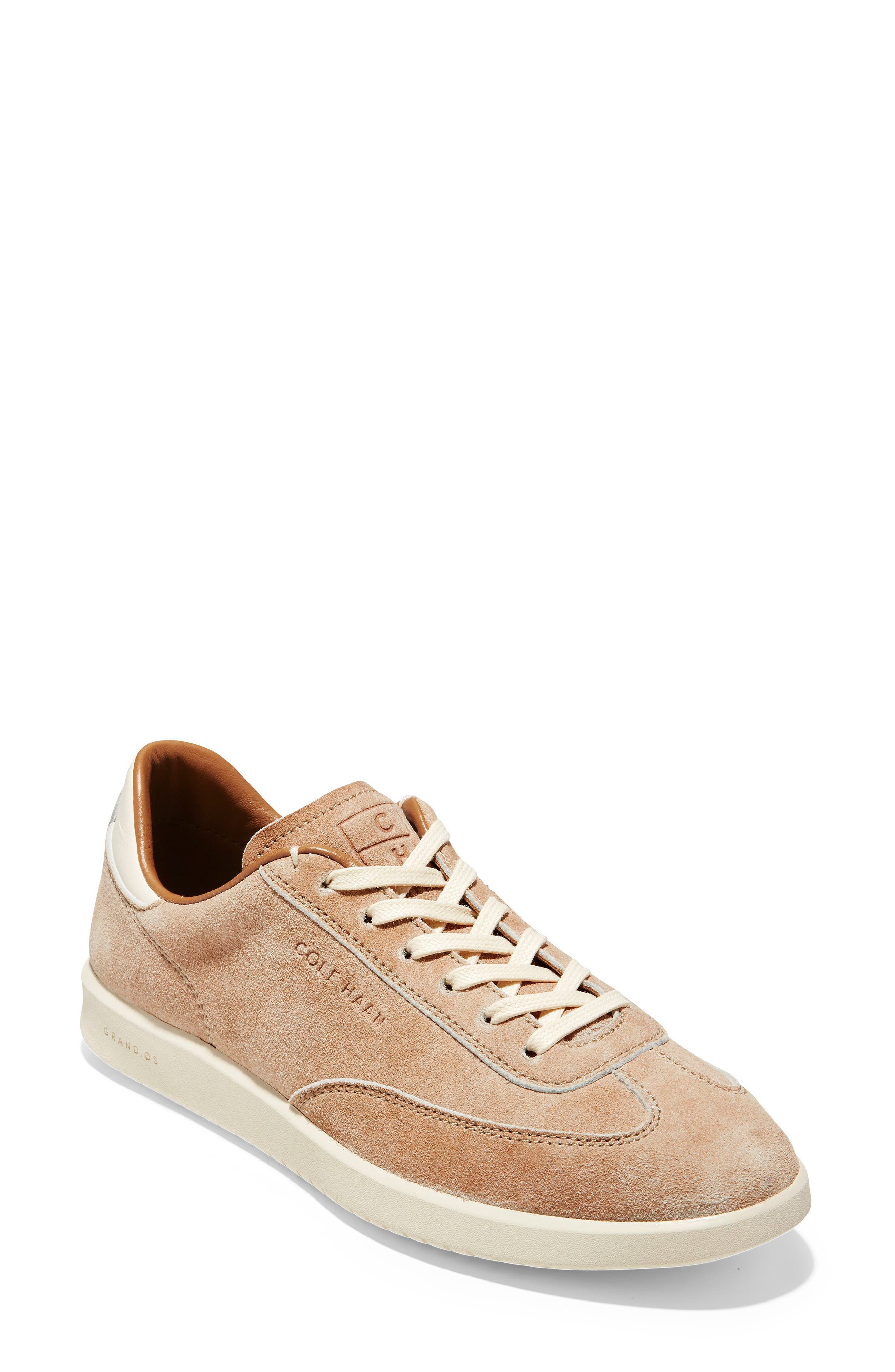 GrandPro Sneaker, Main, color, ROSE LEATHER/ SUEDE