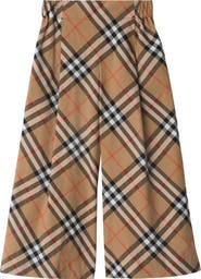 Burberry Check Cotton Trousers