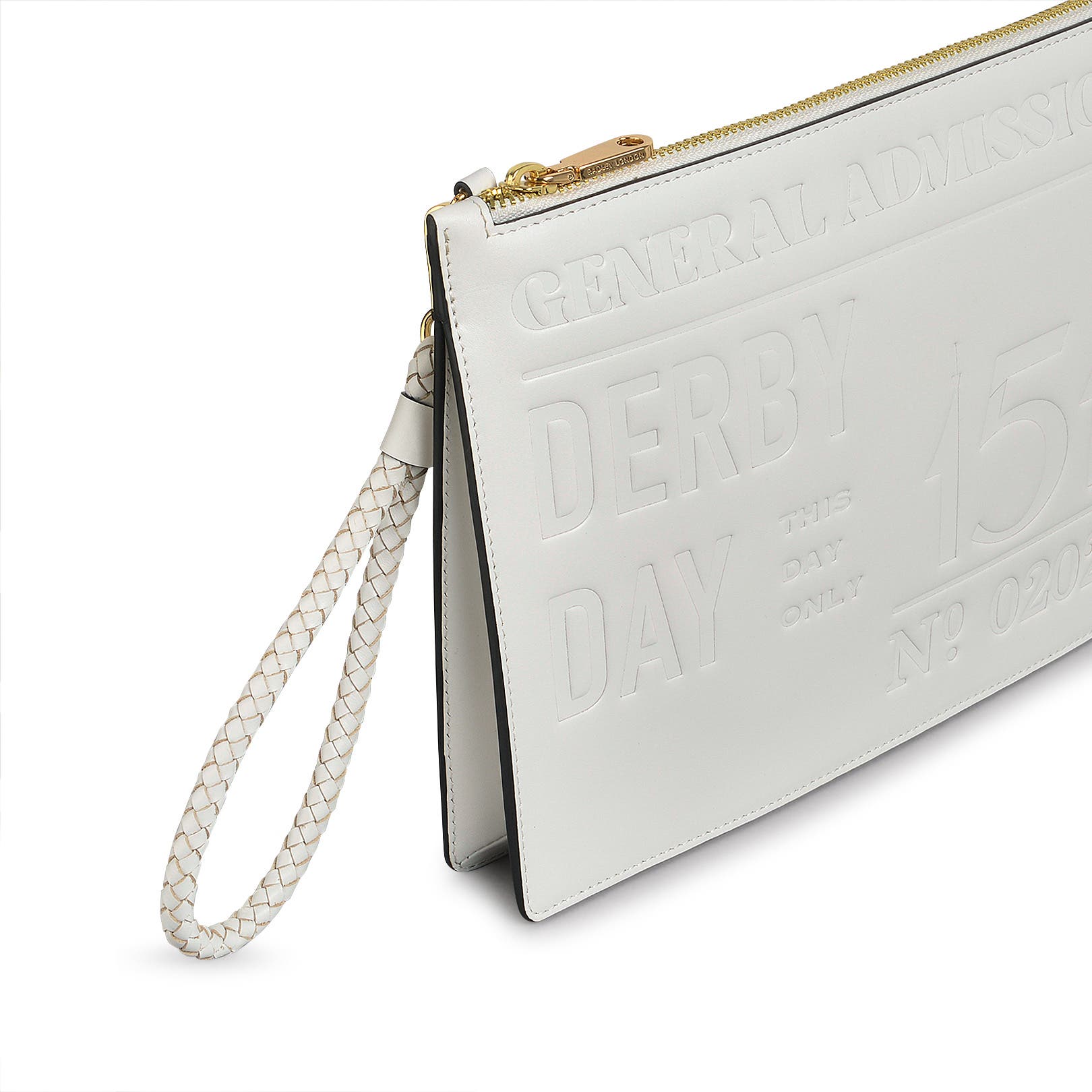 Radley Kentucky Derby Ss25 Medium Ziptop Crossbody  Bag, Alternate, color, Chalk