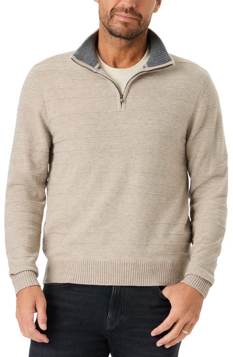 Poggio Quarter Zip Sweater