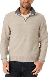 Robert Graham Poggio Quarter Zip Sweater