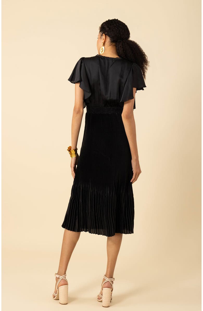 Hale Bob Della Solid Maxi Dress, Alternate, color,