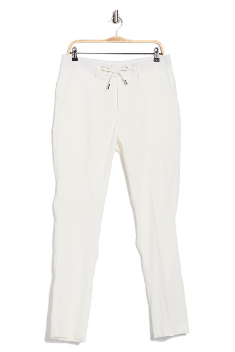 Slim Fit Trousers, Alternate, color, WHITE