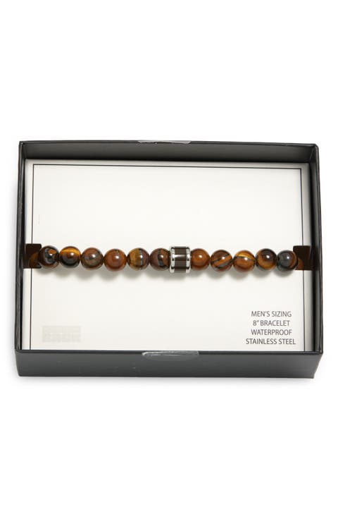 Men's Stretch Bead Bracelet