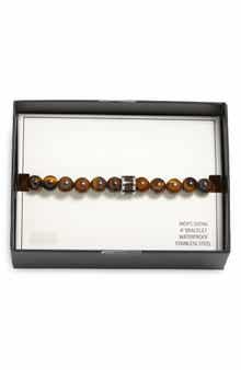NORDSTROM RACK Men's Stretch Bead Bracelet