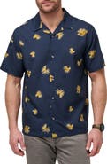 TravisMathew Casino Holiday Camp Shirt