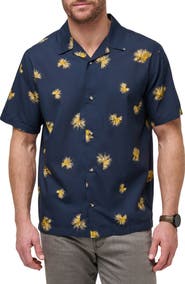 TravisMathew Casino Holiday Camp Shirt