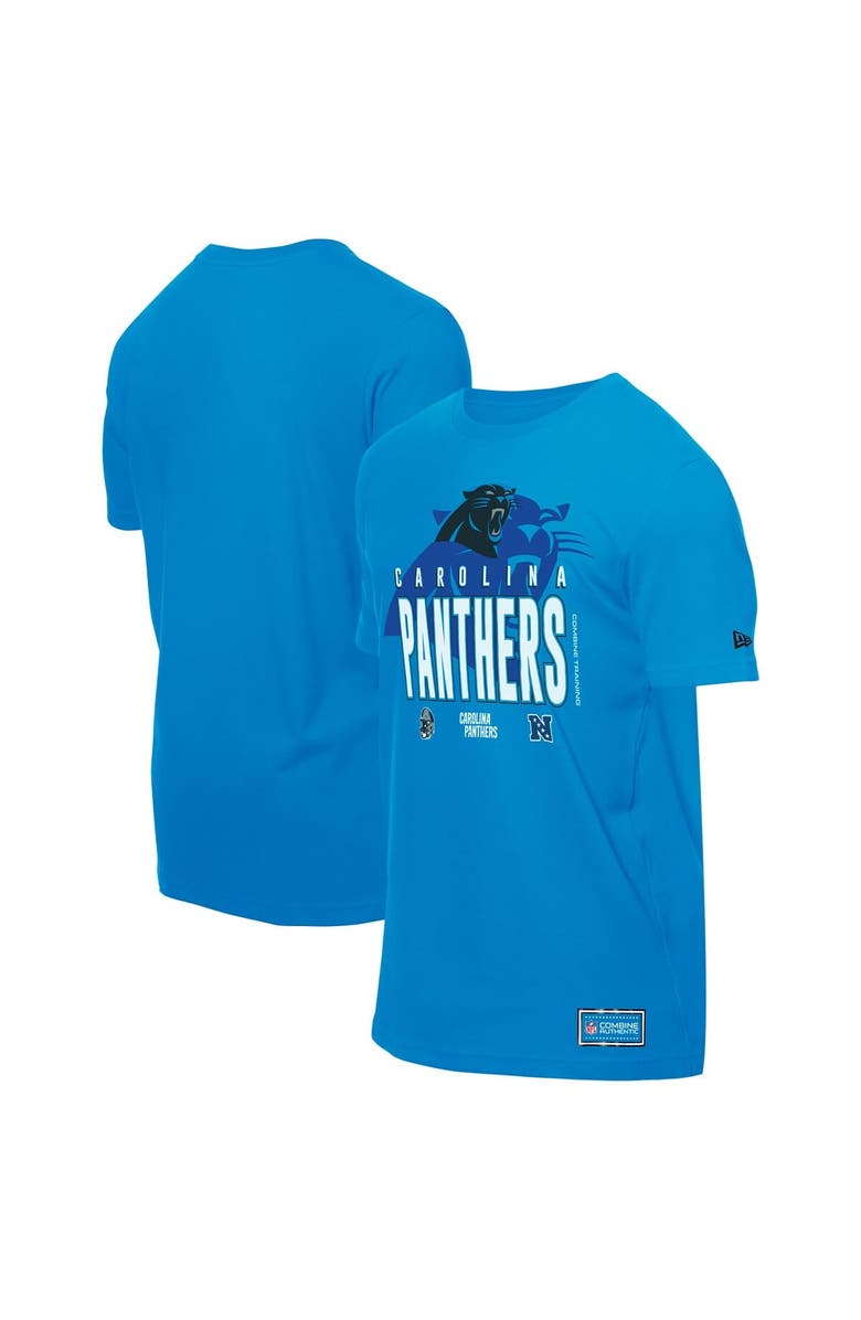 New Era Men's New Era  Blue Carolina Panthers 2025 NFL Training Camp T-Shirt, Main, color, 