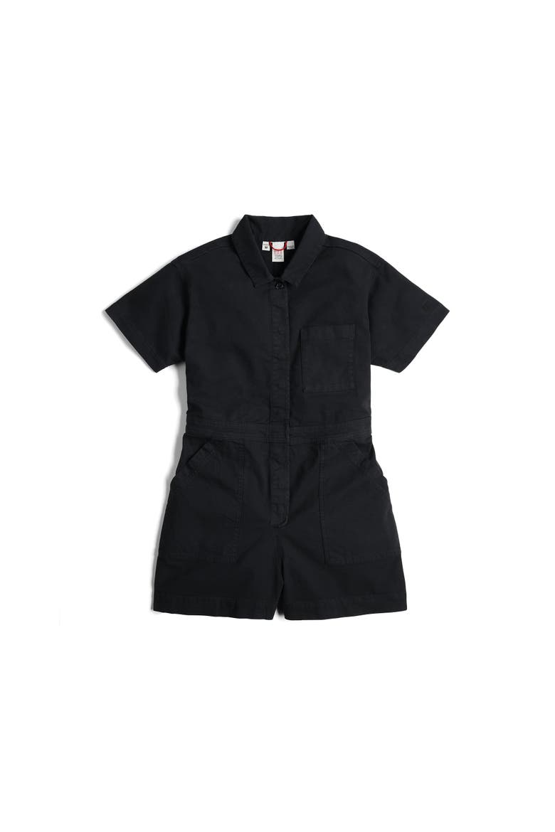 Women's Dirt Romper, Main, color, Black