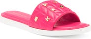 KARL LAGERFELD PARIS Carenza Studs Slide Sandal