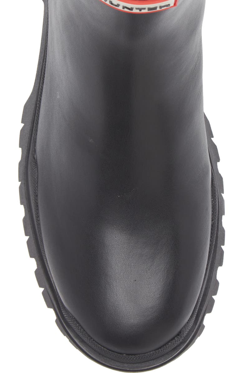 Hunter Winica Waterproof Leather Chelsea Boot, Alternate, color,