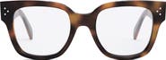 CELINE Bold 3 Dots 53mm Butterfly Optical Sunglasses
