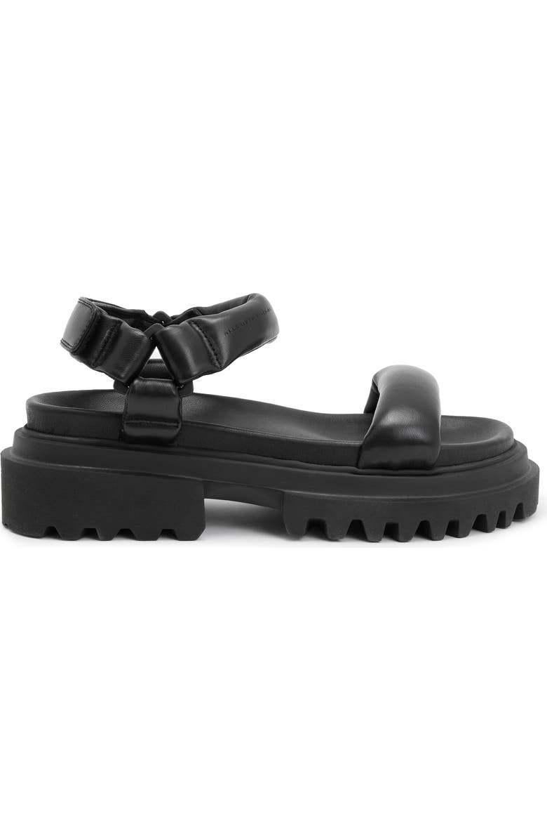AllSaints Helium Lug Sandal, Alternate, color,