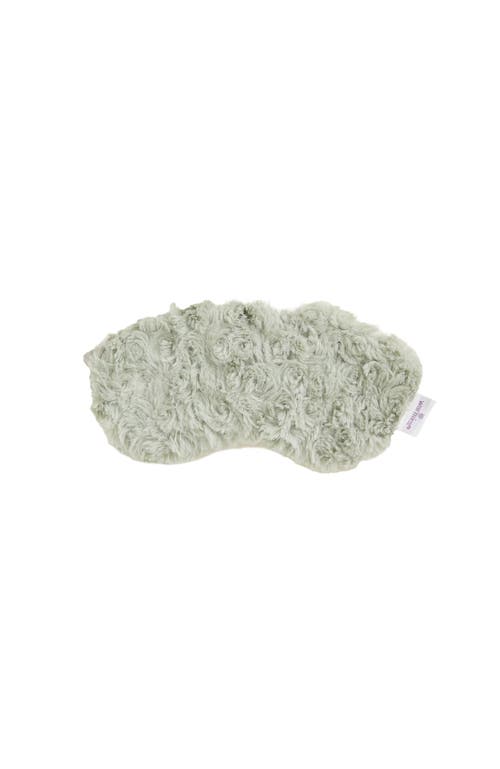 Warmies Plush Eye Mask In Sage Green