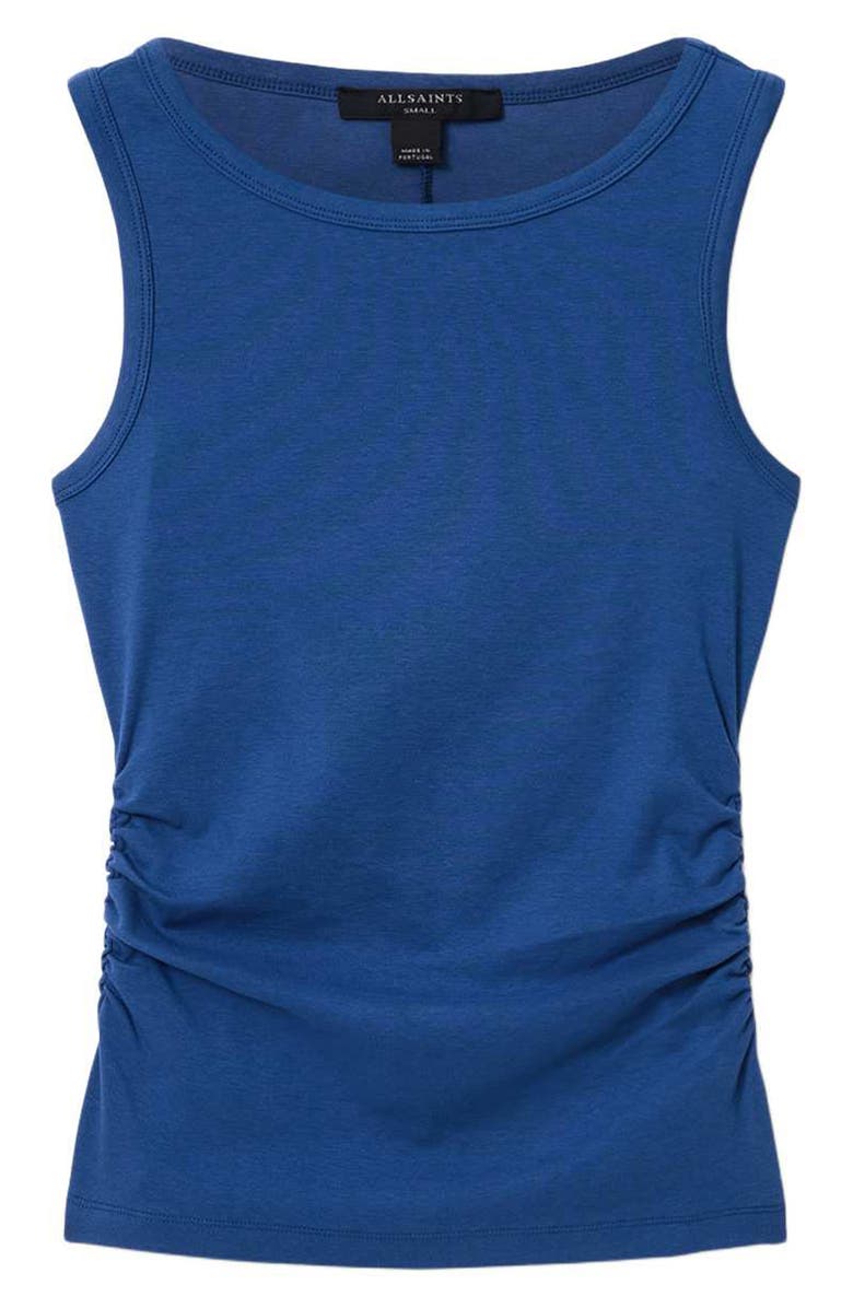 AllSaints Katarina Side Ruched Top, Alternate, color, 