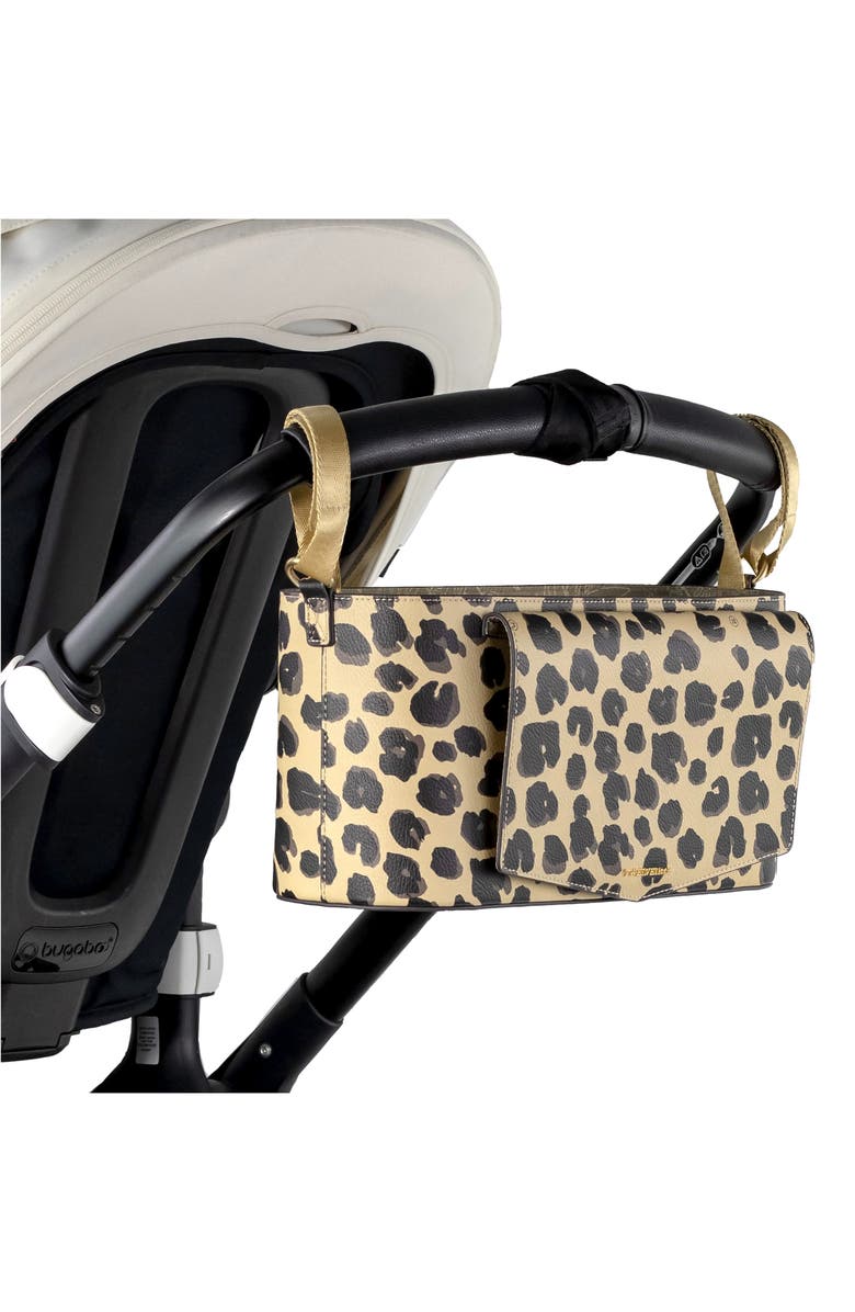 TWELVElittle Peekaboo Stroller Caddy, Alternate, color, Leopard