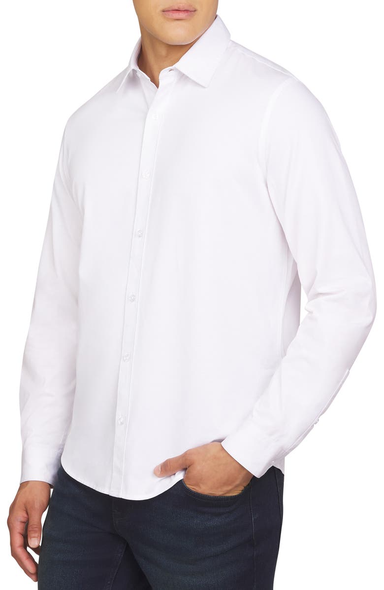 DKNY Metropolis Button-Up Shirt, Alternate, color,