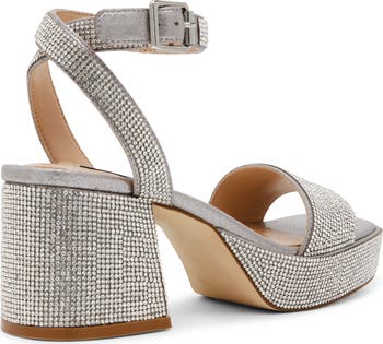 【レディース】Steve Madden Mercerr Ankle Strap サンダル Steve Madden Mercerr Jute Leather Ankle Strap Block Heel