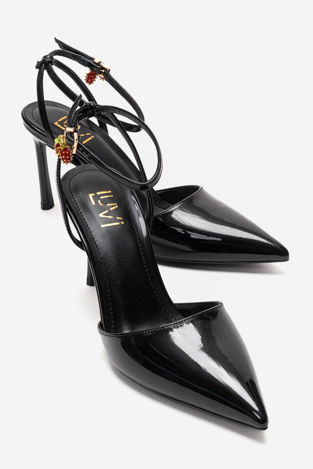 Prologue Shoes Thalia Stiletto Pump, Main, color, Black Patent