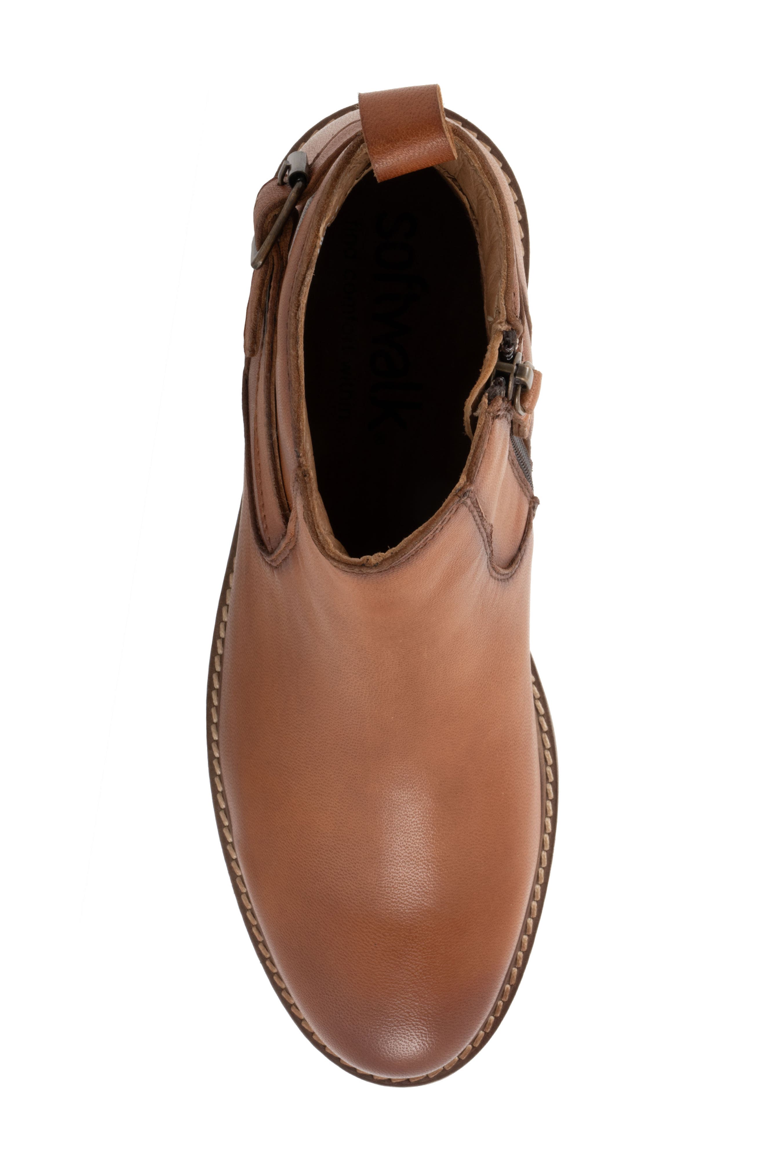 SoftWalk<sup>®</sup> Waneta Bootie, Alternate, color, Luggage