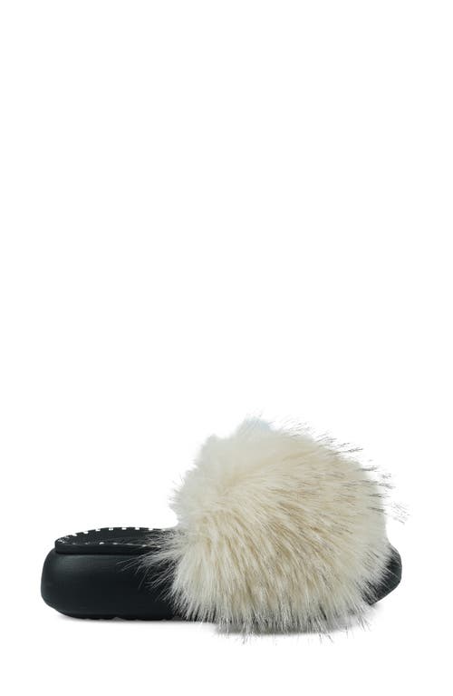 Shop Zigi Fabbi Faux Fur Platform Sandal
