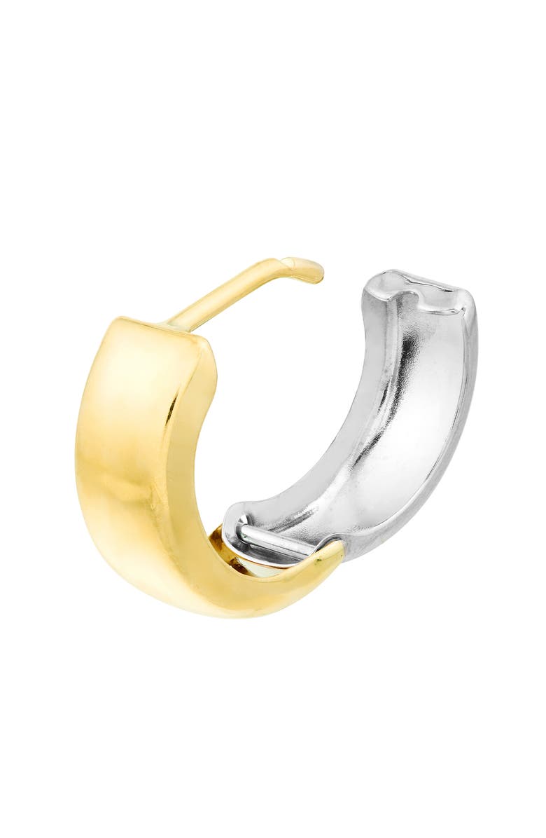 HAWLEY ST Two-Tone Hoop Earrings, Alternate, color,