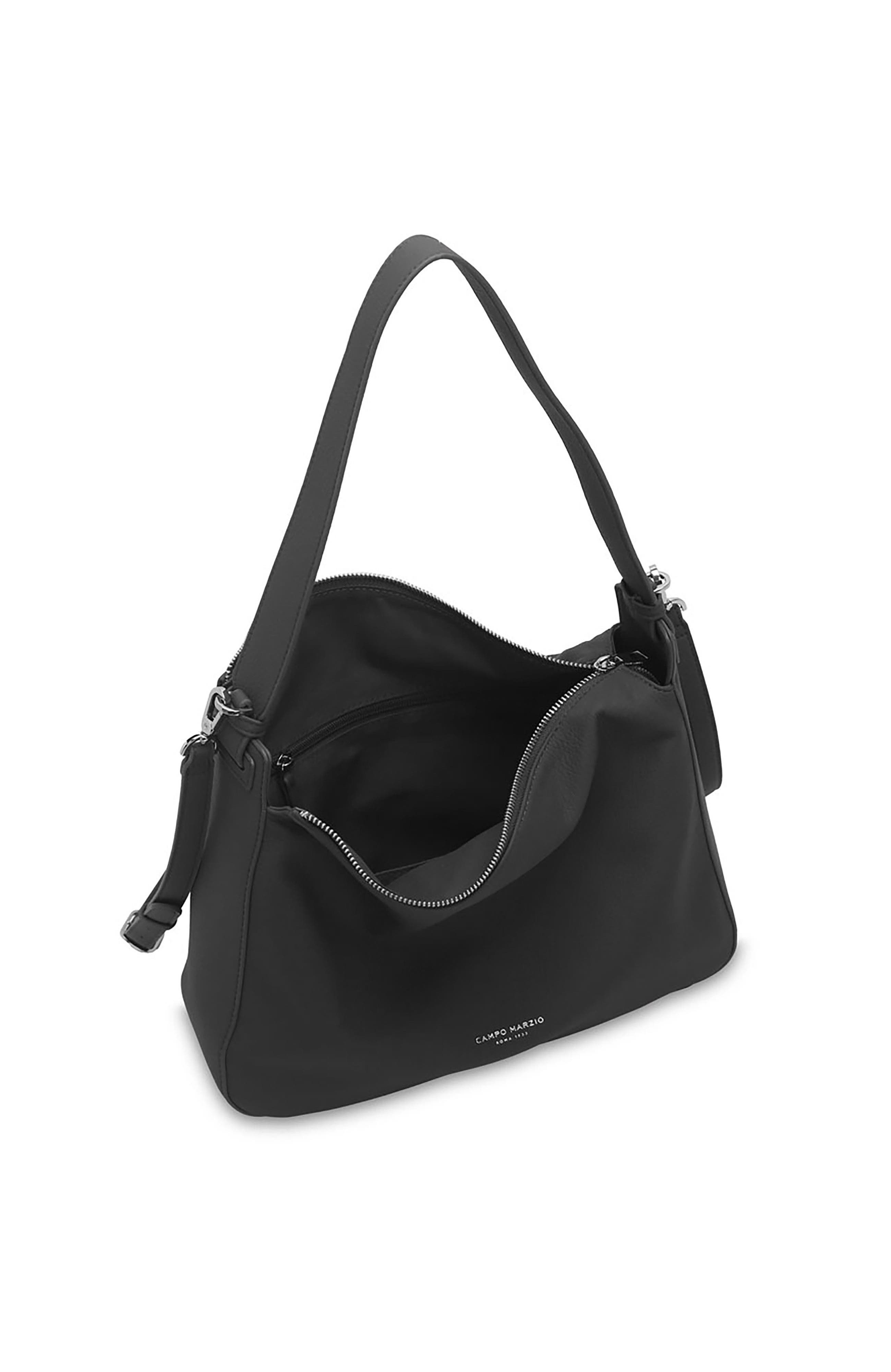 Vivian Everyday Shoulder & Crossbody Bag With Double Handles, Alternate, color, BLACK