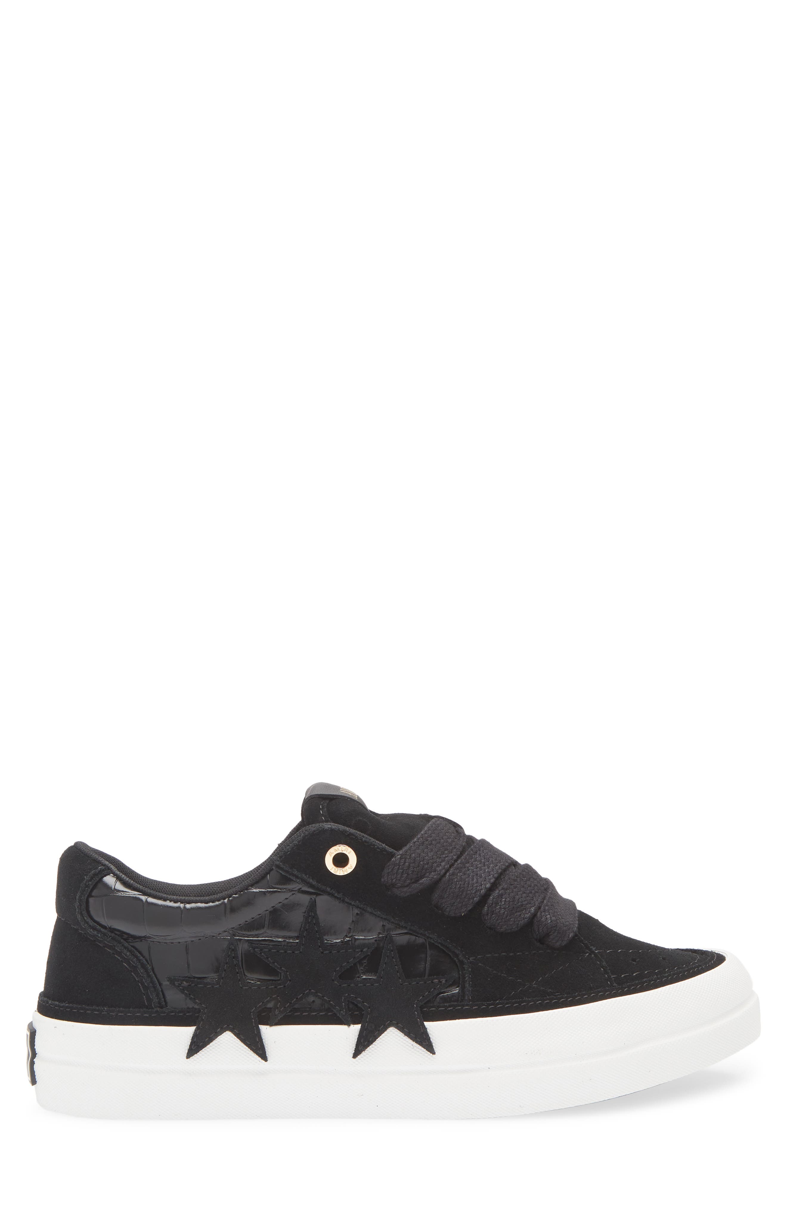 AMIRI Sunset Skate Sneaker, Alternate, color, Black