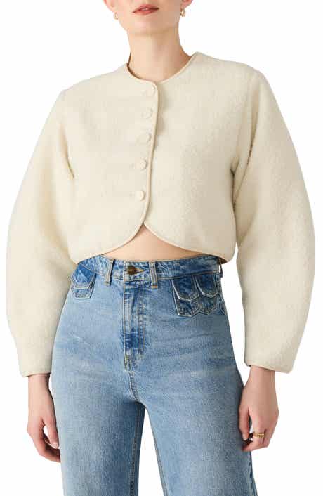 Steve Madden Emlie Collarless Jacket