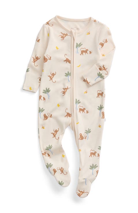 Print Two Way Zip Up Sleepsuit (Baby)