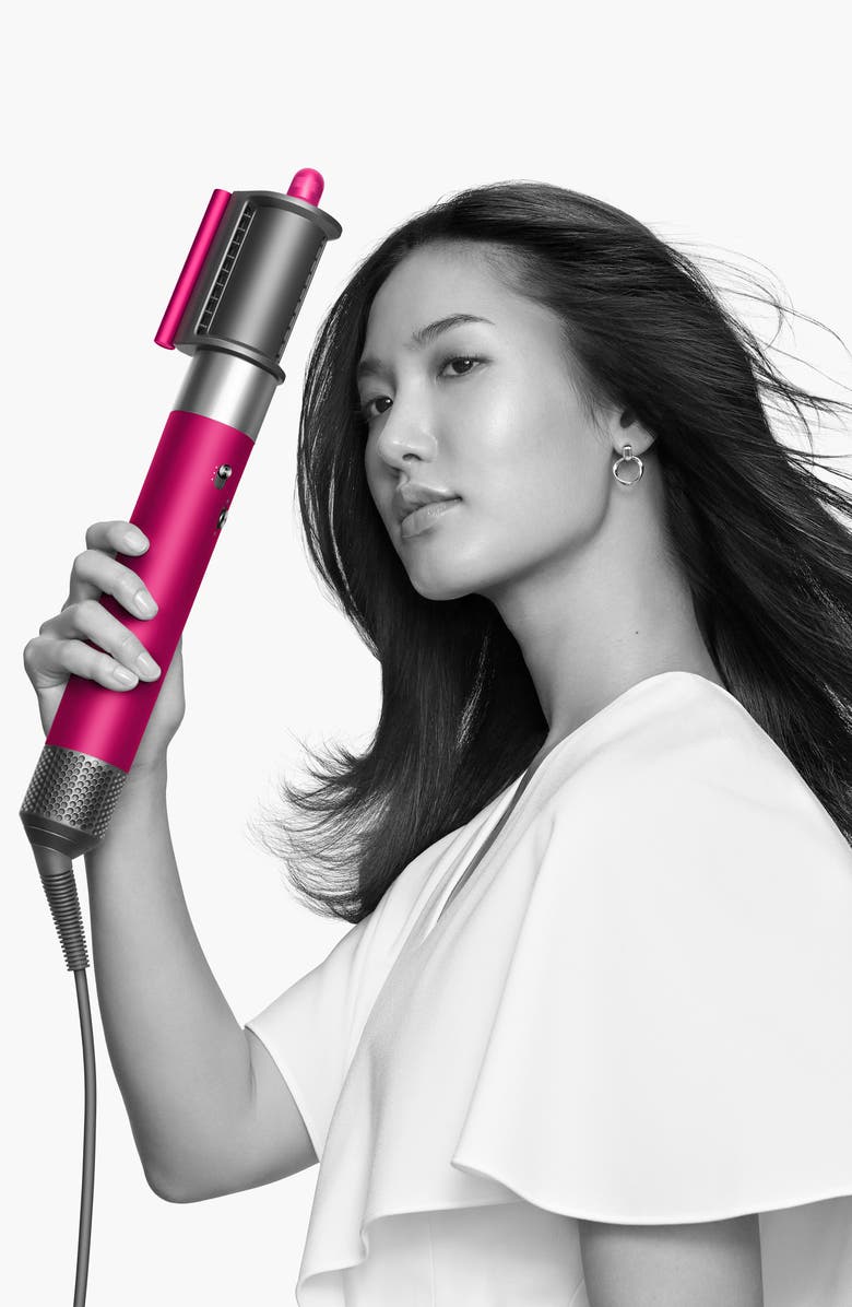 Dyson Airwrap<sup>™</sup> Multi-Styler Complete Long - Refurbished, Alternate, color, Nickel/ Fuchsia