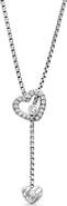 David Yurman Heart Y-Necklace with Diamonds