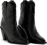 Zadig & Voltaire Cara Leather Western Boot