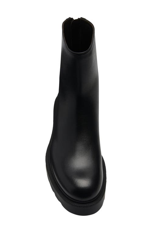 The Row Nobilis Lug Sole Bootie In Black