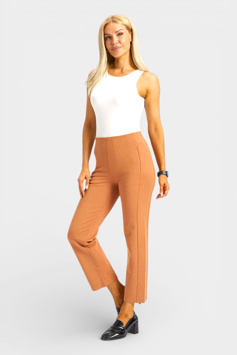 Monroe Crop Trouser Dress Pant Yoga Pants Straight Leg