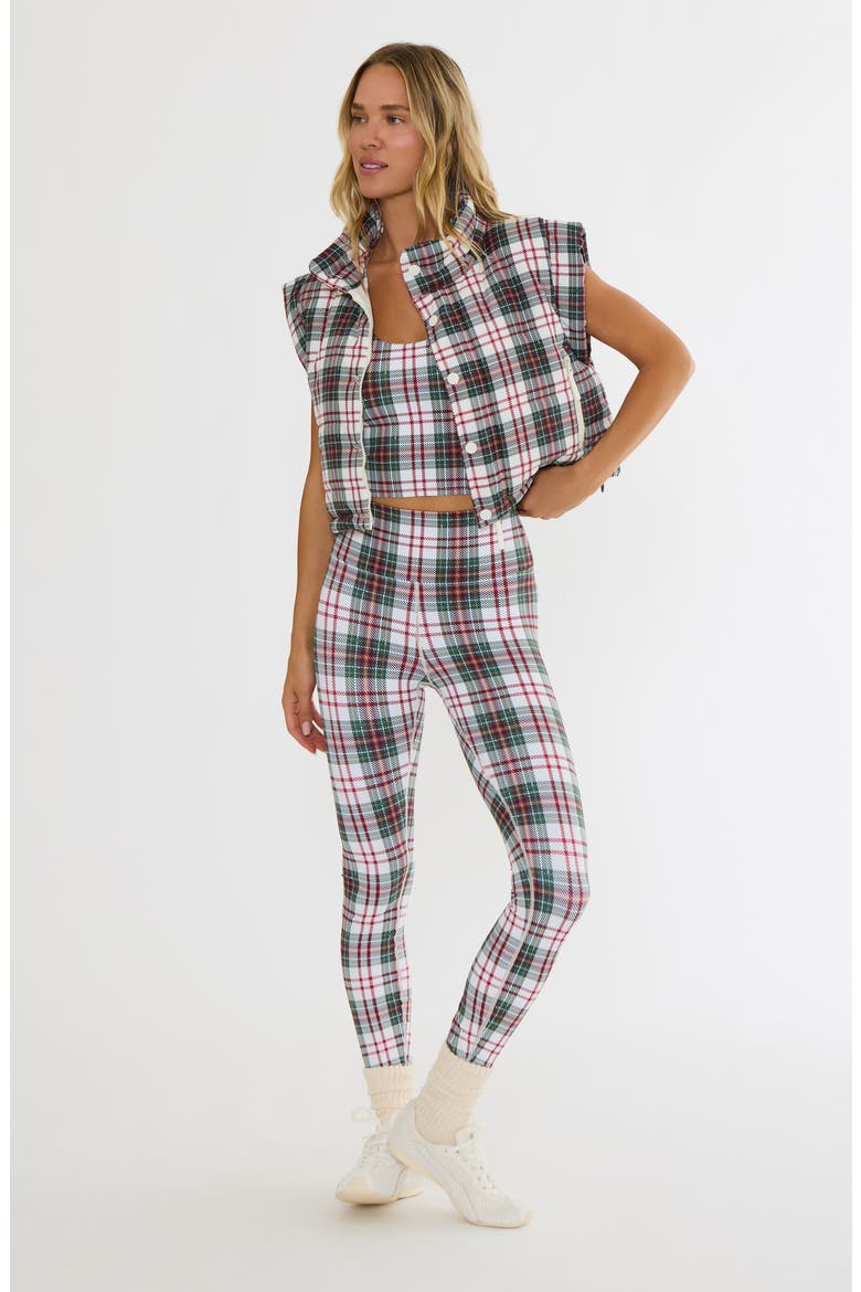 Canyon Puffer Vest, Alternate, color, FROSTED PINE PLAID