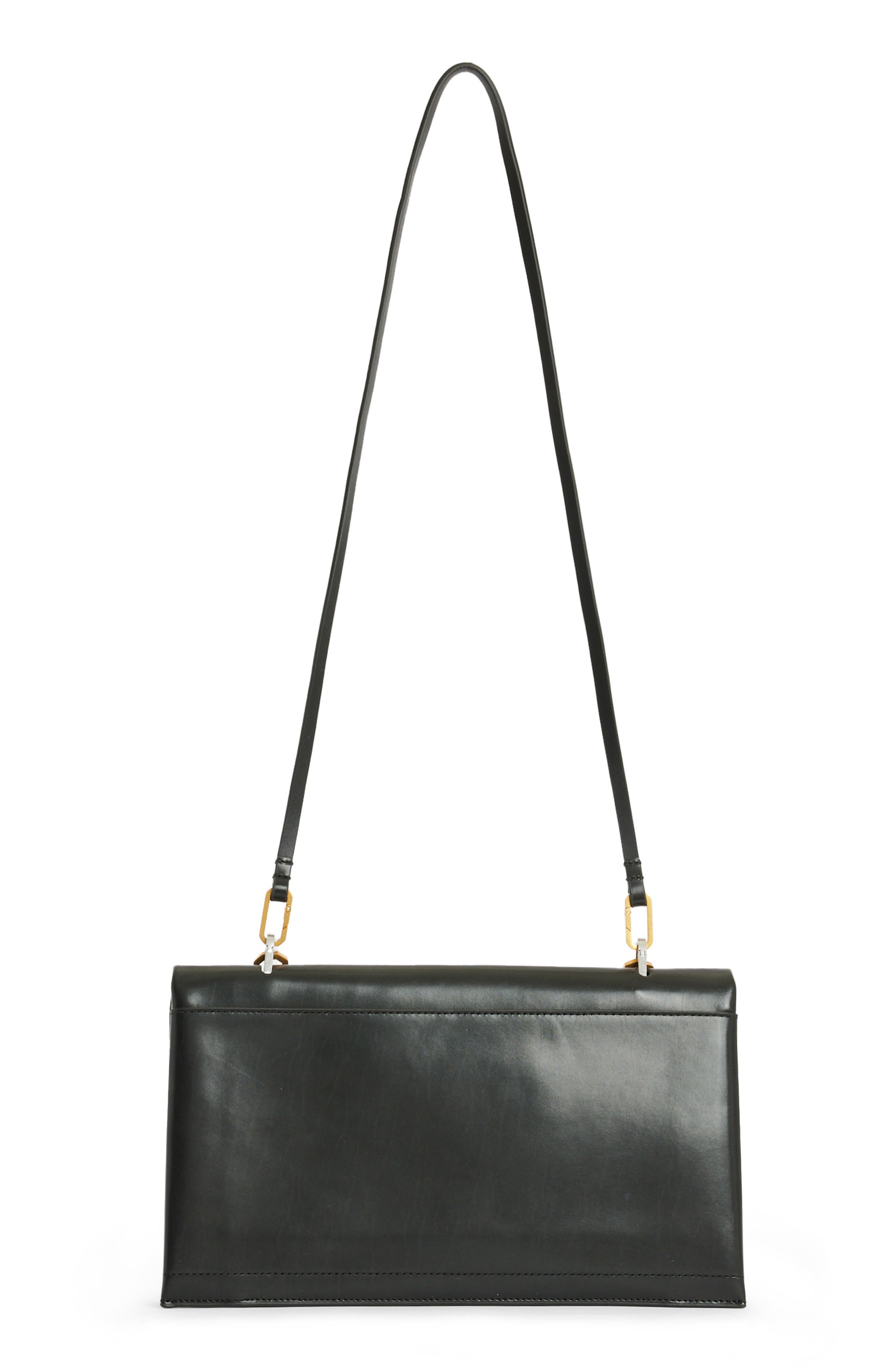 AllSaints Akira Convertible Clutch, Alternate, color, 