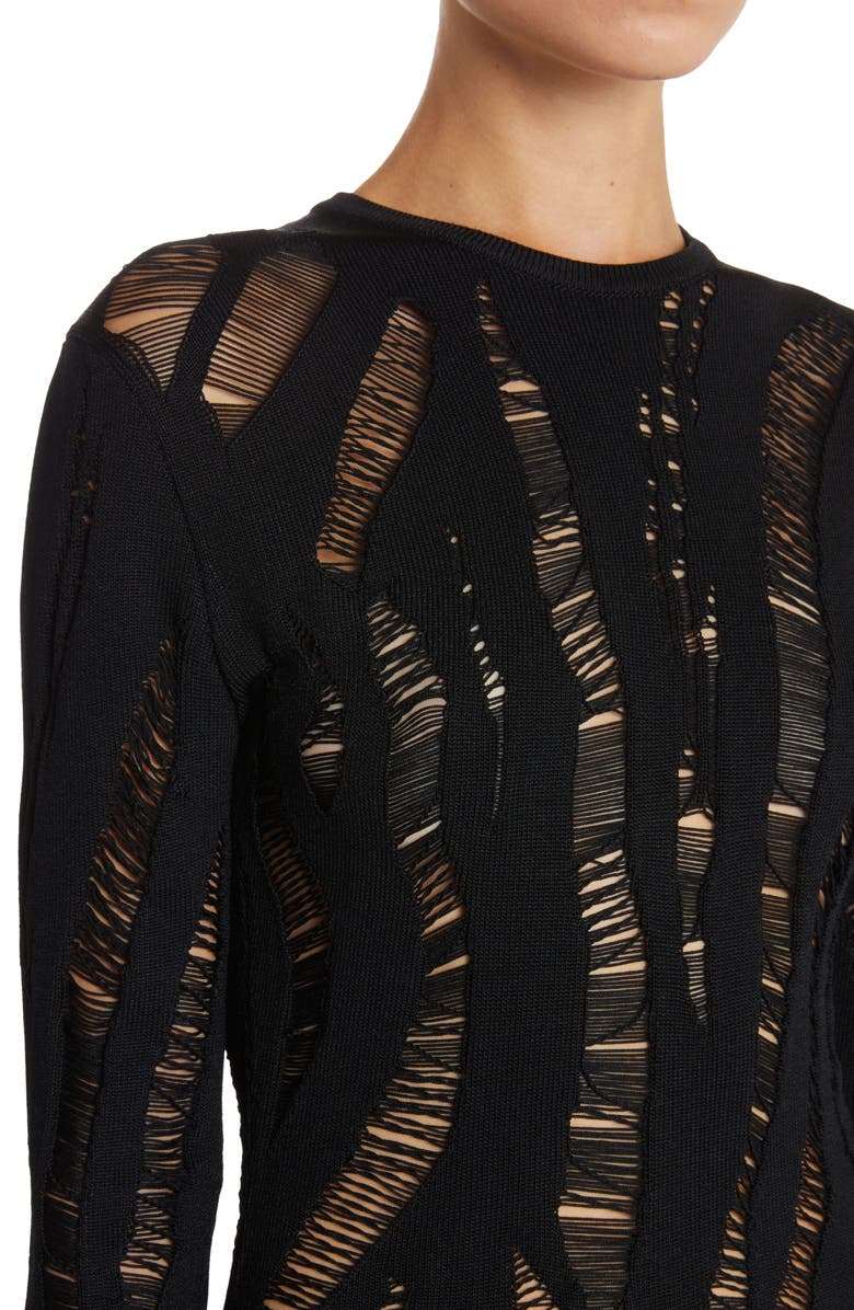 Versace Serie Grunge Sweater, Alternate, color, 