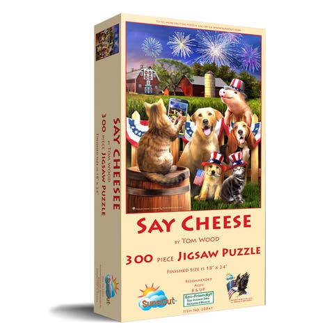 Say Cheese 300 piece Jigsaw Puzzle for Adults