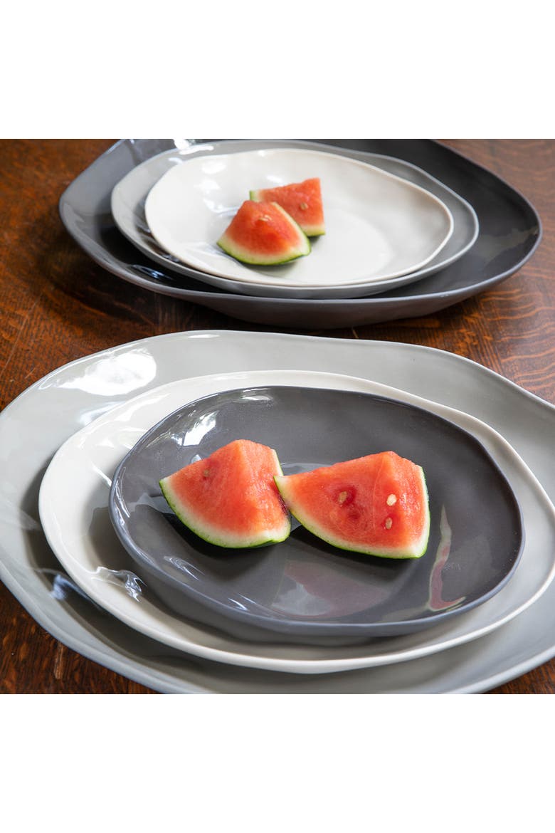 Tam Stoneware Platter, Alternate, color, Sterling